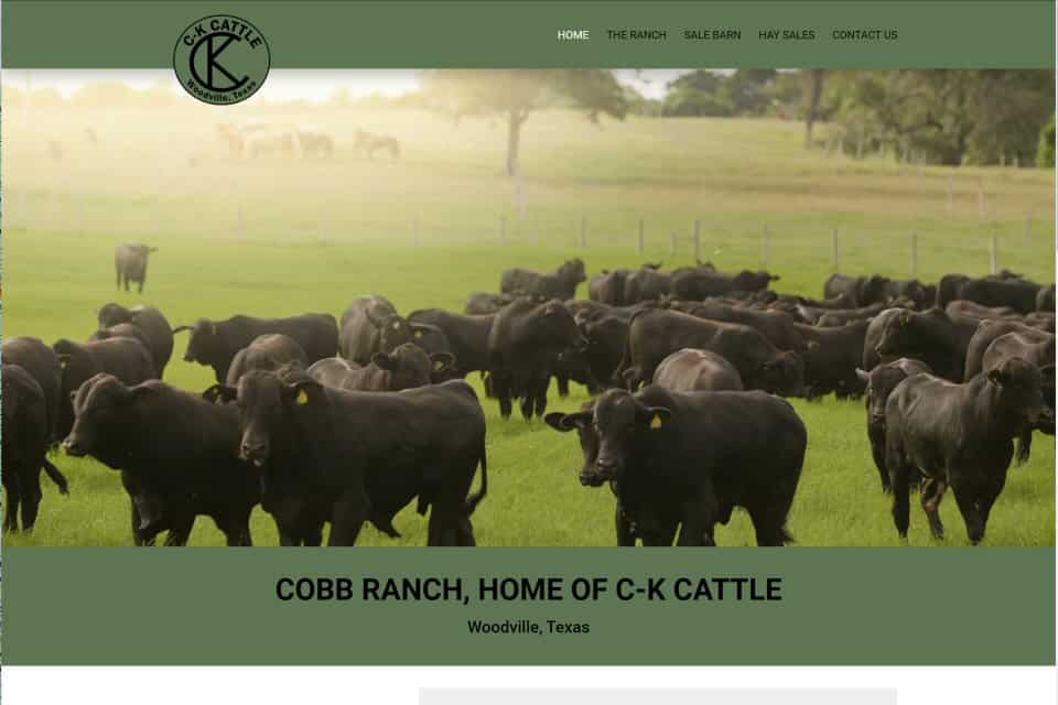 Cobb Ranch, Home of C-K Cattle by Oxydrate
